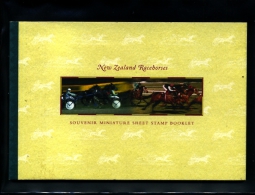 NEW ZEALAND - 1996  RACEHORSES  PRESTIGE  BOOKLET  MINT NH - Cuadernillos