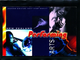 NEW ZEALAND - 1998  PERFORMING  ARTS  PRESTIGE  BOOKLET  MINT NH - Carnets