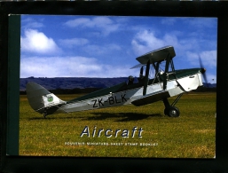 NEW ZEALAND - 2001  AIRCRAFT  PRESTIGE  BOOKLET  MINT NH - Carnets