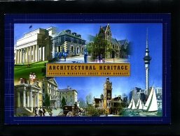 NEW ZEALAND - 2002  ARCHITECTURAL  HERITAGE  PRESTIGE  BOOKLET  MINT NH - Postzegelboekjes