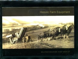 NEW ZEALAND - 2004  HISTORIC  FARM EQUIPMENT  PRESTIGE  BOOKLET  MINT NH - Carnets