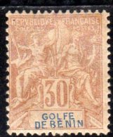 Bénin:année 1893 N°28 - Nuevos