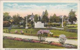 Minnesota Rochester William Worrell Mayo Statue In Public Park - Rochester