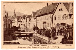 CP, 67, GERTWILLER, Ce Charmant Village Alsacien Se Trouve Au Sud De STRASBOURG, Vierge - Autres & Non Classés