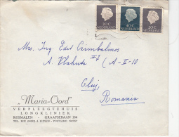 QUEEN JULIANA, STAMPS ON COVER, 1973, NEDERLAND - Lettres & Documents