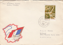 PARIS COMMUNE, FRENCH REVOLUTION, COVER FDC, 1971, HUNGARY - Briefe U. Dokumente