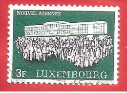 LUSSEMBURGO - LUXEMBOURG - USATO - 1964 - Nuovo Ateneo - Athenaeum - 3 Fr - Michel LU 699 - Gebraucht