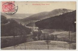 MURBACH : HOTEL WOLF - PEU COURANTE - ECRITE EN 1909 - 2 SCANS - - Murbach