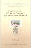 BERLIN - MI.NR. 822 - ETB 14/1988 - 1e Dag FDC (vellen)