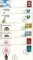 UN Geneva 19 Different FDCs, Unaddressed 1969 To 1977 - FDC