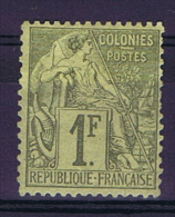 Colonies Franc. General: Yv 59 MH/* - Alphée Dubois