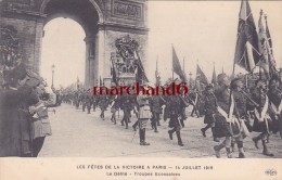 LES FETES DE LA VICTOIRE A PARIS 14 JUILLET 1919 LE DEFILE TROUPES ECOSSAISES Editeur ELD E L Deley - Enseignement, Ecoles Et Universités