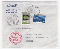 Old Letter - Netherlands, Balonpost - Luftpost