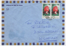 Old Letter - India - Luftpost