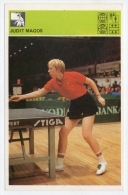 Svijet Sporta Cards - Judit Magos    190 - Tafeltennis