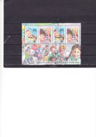 NEW ZEALAND - Sheet 1996 -  Childrens Health - Blocs-feuillets