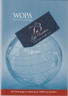 WOPA Brochure 2011 About Stamps In Aland - Alderney - Denmark - Faroe Islands - Gibraltar - Jersey - Portugal - Books On Collecting