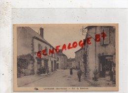 87 - LAURIERE -  LA RUE DE BENEVENT- MAGASIN A LA MENAGERE - Lauriere