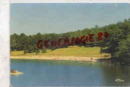 87 - LAURIERE -LAC DU PONT A L' AGE   LA PLAGE - Lauriere