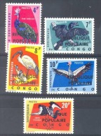 Belgian Congo - Katanga - Local Overprint - Stanleyville - 11/15 - Birds - Oiseaux - MNH - Katanga