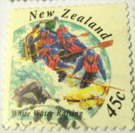 New Zealand 1994 White Water Rafting 45c - Used - Gebraucht