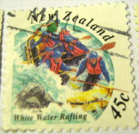 New Zealand 1994 White Water Rafting 45c - Used - Gebraucht