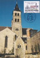 Carte Maximum 2013 -Collégiale Notre-Dame De Melun -  1er Jour Le 20.04.2013 à 77 Melun - 2010-2019