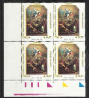 ITALIA REPUBBLICA ITALY REPUBLIC 2003 VARIETÀ VARIETY CORRADO GIAQUINTO L'ASSUNTA  € 0,77 MNH CERTIFICATO CARRARO - Errors And Curiosities