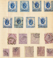 Italy: Approx.  46 Pcs Fiscal/tax Stamps - Non Classés