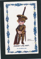 ENFANTS - Jolie Carte Fantaisie Enfants "Forget Me Not " - Signée FRED SPURGIN - Spurgin, Fred