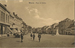 Wavre :  Place Du Sablon  (  Ecrit Avec Timbres ) - Waver