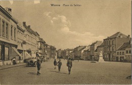 Wavre :  Place Du Sablon  (  Ecrit Avec Timbres ) - Wavre