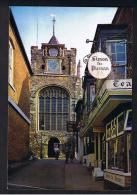 RB 933 - 4 Postcards - Rye Sussex - St Mary's Church - Old Houses - Mermaid Street - Rye