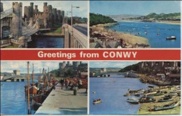 (UK162) GREETINGS FROM CONWY - Autres & Non Classés