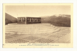 Cp, 68, Env. Du Hohneck, Le Monument National à L´Hartmannswillerkopf Et Le Grand Ballon - Autres & Non Classés