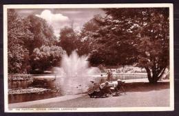 LEAMINGTON - The Fountain, Jephson Gardens - Circulated - Circulé - Gelaufen - 1957. - Otros & Sin Clasificación