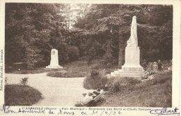 L Arbresle Parc Municipal Monuments Aux Morts Et Claude Terrasse - L'Arbresle