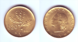 Italy 20 Lire 1980 - 20 Lire