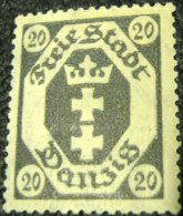 Danzig 1921 20pf - Mint - Nuevos