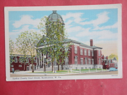 Buckhannon,WV--Upshur County Court House--not Mailed--PJ 201 - Other & Unclassified