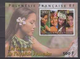 Polynésie Francaise Bloc  N° 25 Luxe ** - Blokken & Velletjes