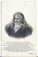 CPA   Jacques Henri Bernardin De ST Pierre 1737 1814,papier Velin - Ecrivains