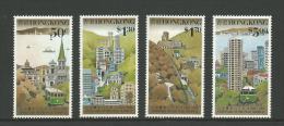 1988 Hong Kong  Peak Tramway 100 Years Set Of 4 SG No's 577/580 As  New Complete MUH On Rear - Ungebraucht