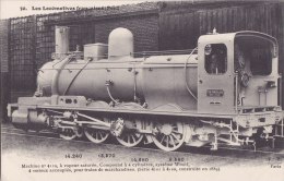 ¤¤  -  30  -   Les Locomotives   -  Machine N° 4119 Construite En 1889  -  ¤¤ - Treni