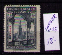 Tanger Edifil Nº 45 - Maroc Espagnol