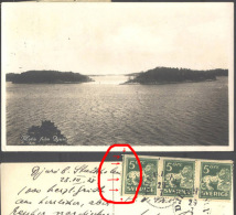 SVERIGE  - END ROLL Stamps  - DJURO - 1928 - Briefe U. Dokumente