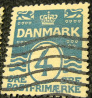 Denmark 1905 Numeral 4 Ore - Used - Used Stamps