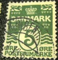 Denmark 1905 Numeral 5 Ore - Used - Used Stamps