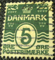 Denmark 1905 Numeral 5 Ore - Used - Used Stamps