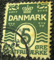 Denmark 1905 Numeral 5 Ore - Used - Used Stamps